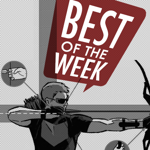 hey girl wanna talk about comics we read last week aw yeah