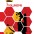The key to my heart: bee-related motifs