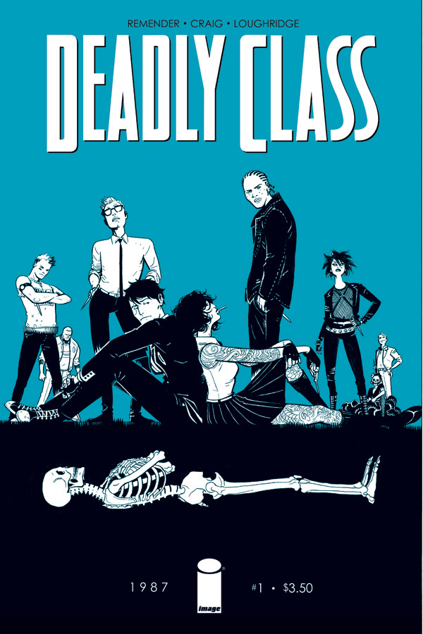 Deadly Class #1 art by Wes Craig