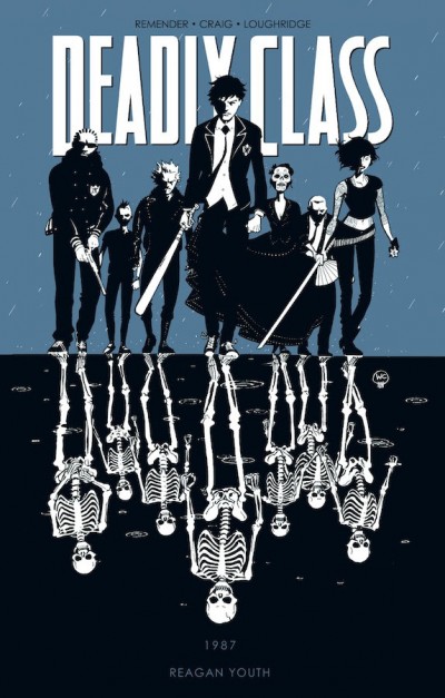 Deadly Class Volume 1 cover by Wes Craig & Lee Loughridge.